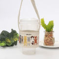 Mini Canvas Drink Carrier Tote Bag