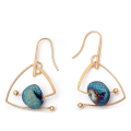 Earring Natural Gemstone Eardrop Jewelry Gift for Women