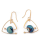 Boucle d&#39;oreille Natural Gemstone Eardrop Jewelry Gift for Women