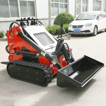 Mini Crawler Backhoe Skid Steer Loader with Attachments