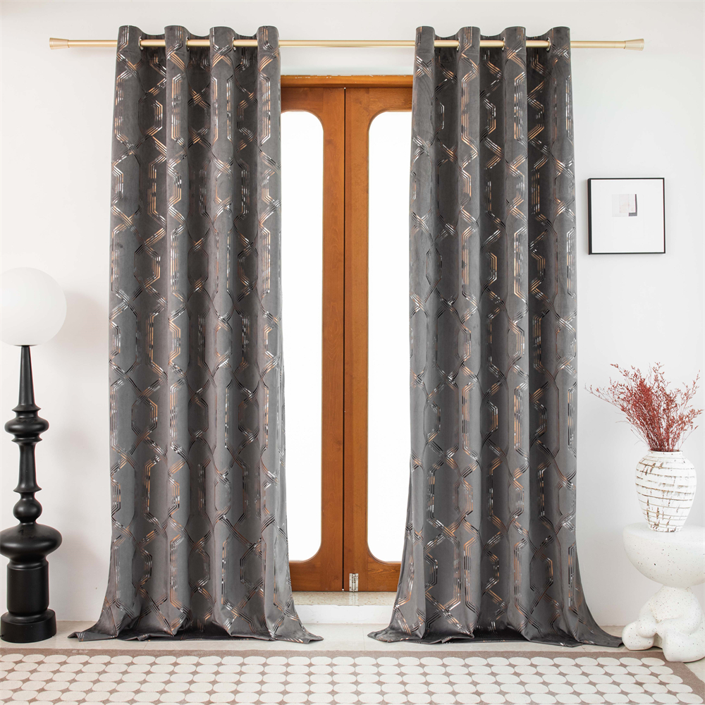 velvet curtain textile