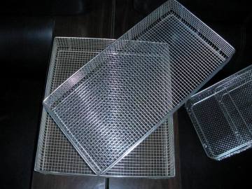 316L Stainless Steel Cleaning Basket - L 275 x W 125 x H 50mm