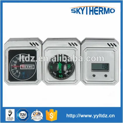 plastic drawing car compasses thermometer