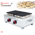 Crêpe poffertjes grill 25 + 25 trous en forme de coeur