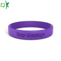 Hot selling embossed logo siliconen armband te koop