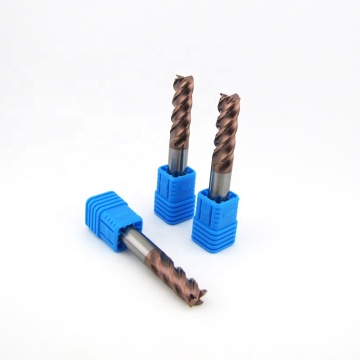Carbide End Mills for Stainless Steel and Hardened Steel - 4 Flute Milling Cutters
