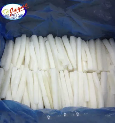 Factory Supply Materials For The Squid Strips Natural Flavor Hot Frozen Giant Squid Strips Seafood Frozen Squid Strip