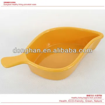 food safe microwavable bakeware with leaf design