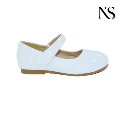 Delightful White Mary Jane Shoes for Kids
