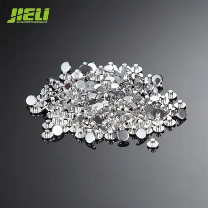 JIELI SCM Contact Silver Electrical Contact Rivets for Low Voltage Products