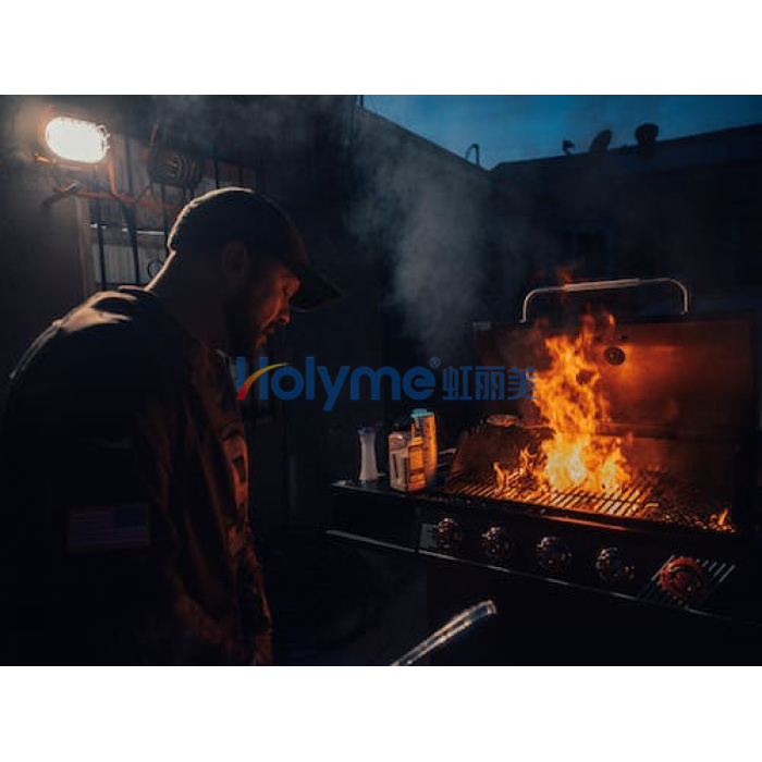 Lớp phủ bột cát màu xám carbon carbon