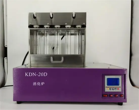 Kjeldahl Determination Sample Digital Display Temperature Controllable Digestion Apparatus