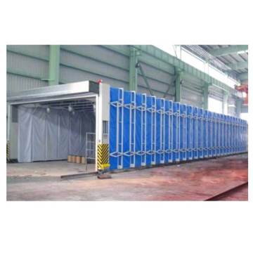 Retractable Water-Based Telescopic Spray Booth for Sale