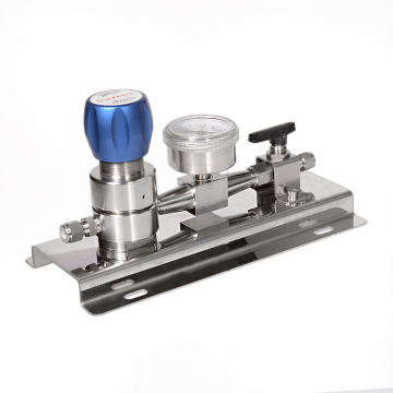 Pressure Regulator with One-Way Control Panel and Ball Valve