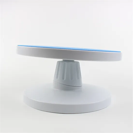 360 degree plastic revolving rotating icing tilting cake decorating tool