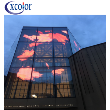 P7.81 Transparent LED Fixed Display Full Color Advertising
