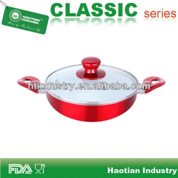 Metallic Finish Painting Ceramic Wok