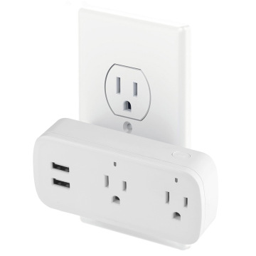 Smart WiFi Socket: قابس توقيت يسيطر عليه الهاتف مع منفذ USB