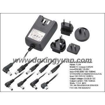 SAA approval universal ac adapter for LED/lightings