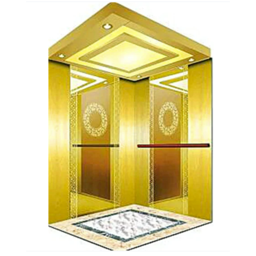 Luxury Hotel Passenger Elevator with Etching Cabin