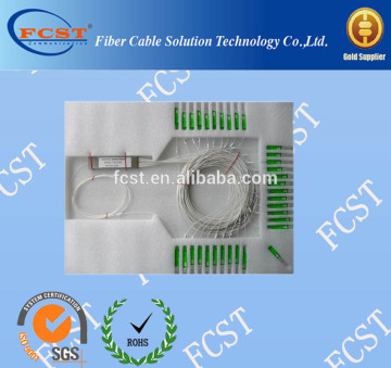 1X64 sc/upc connector plastic box fiber optical splitter,optical splitter