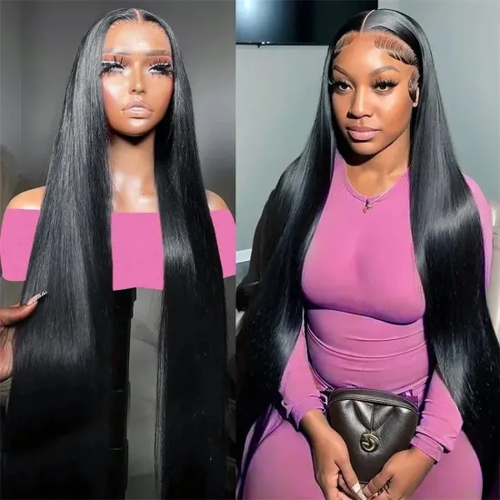 GS 10A Grade Human Hair Wig for Women - Deep Wave Vietnamese Glueless Lace Front Wig