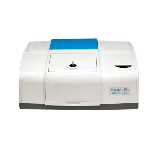 FTIR Spectrophotometer Fourier Transform Infrared Spectrometer FTIR 650" could be simplified to:

"FTIR 650 Fourier Transform Infrared Spectrometer