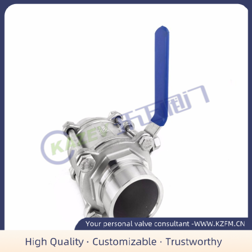 Three-piece Corbelin quick-install ball valve