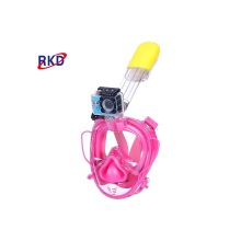 ROHS Full Face Snorkel Mask with camera mount