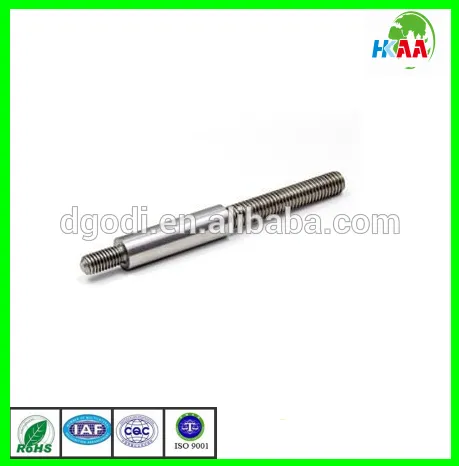Self reversing screw shaft