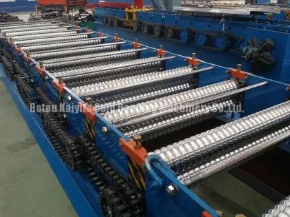 Wave Profile Corrugation Roll Forming Machine