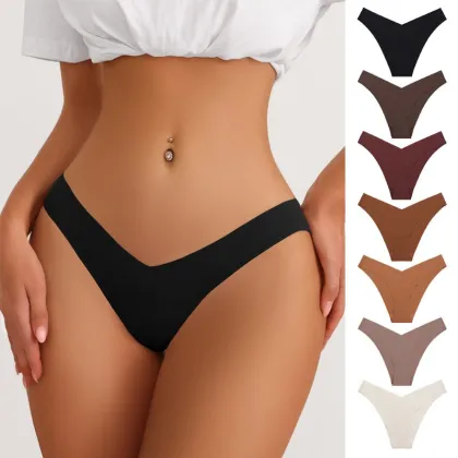 Multiple Color Sexy Thong Underwear - Comfortable Seamless Panties