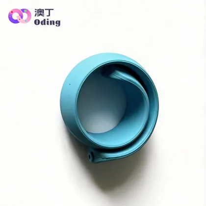 Sky Blue Solid Silicone Writing Pen