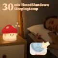 Luz de la noche de hongos para el ambiente de dormitorio
