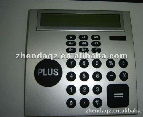 12-digits large plus desktop calculator