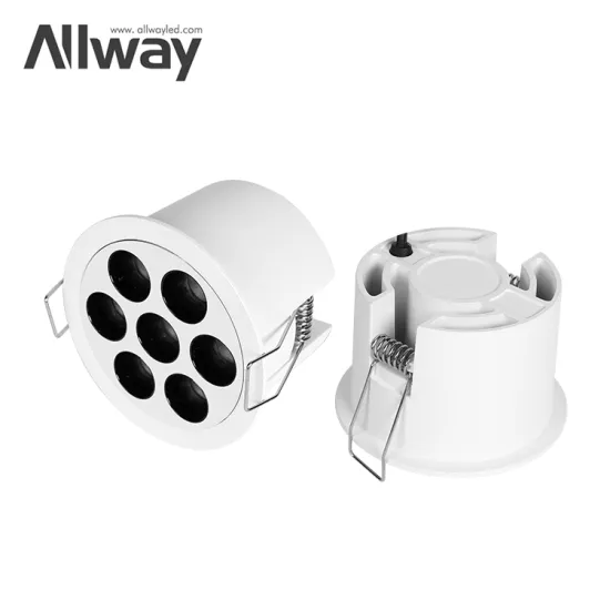 ALLWAY Waterproof Spotlights: 6W and 12W LED Recessed Downlights for Sports Stadiums in China
