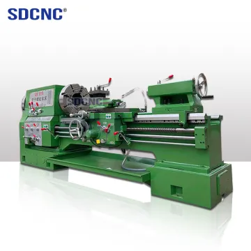China Hot Sale Horizontal Metal Lathe Pipe Threading Lathe Q1319