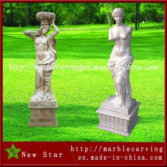 Exquisite Carving Venus De Milo White Famous Marble Statue