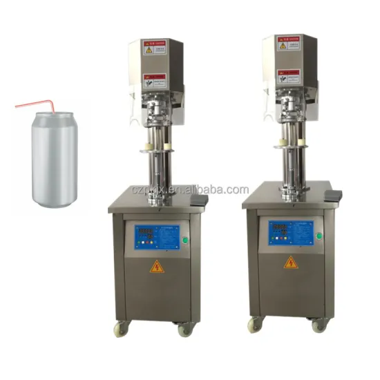 Small Semi-Automatic Beer Can Sealing Machine for Aluminium Beverage and Food Cans