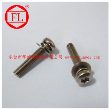 pan head screws with cross recessed