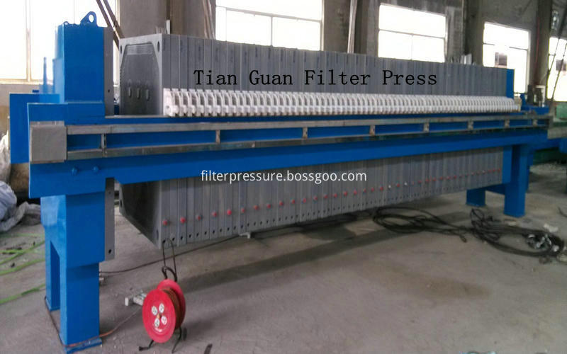 Sewage Plate Frame Filter Press 5