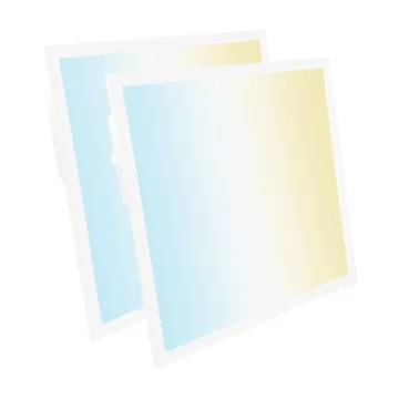 High Brightness 5CCT Selectable Dimmable LED Backlit Panel Light 2x2ft