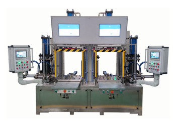 Intelligent servo double-station wax injection machine