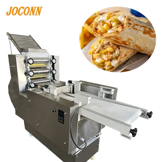 Round Shape Arabic Bread Moulding and Saj Production Line