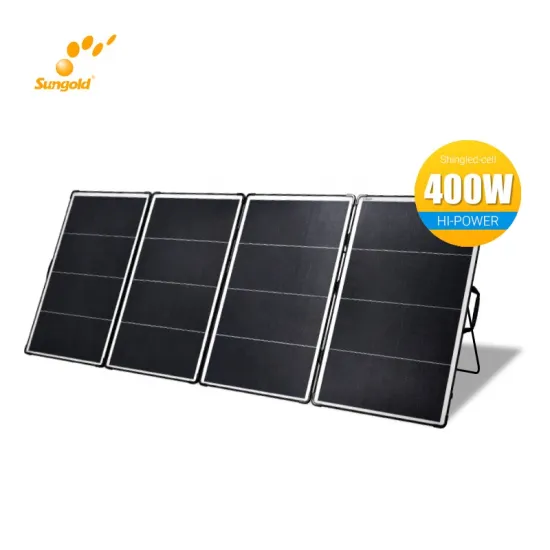 CE Certified 400W Outdoor Portable Foldable Solar Panels