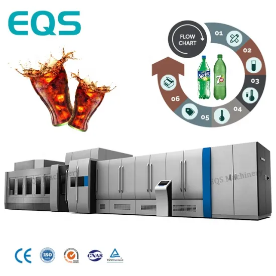 Full Automatic Carbonated Soft Drink Production Line Machine