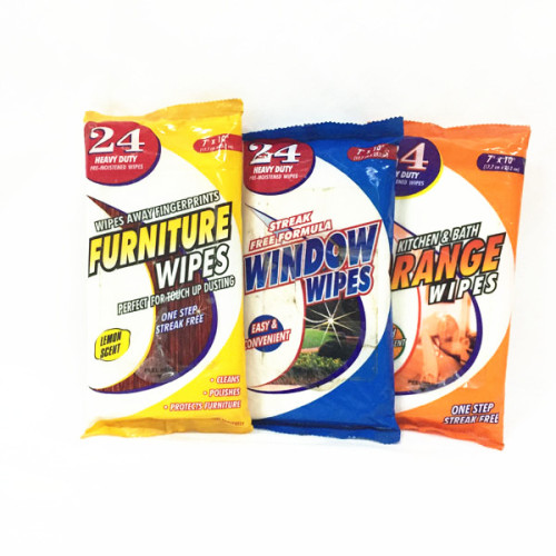 Lingettes humides à utiliser avec toute la famille