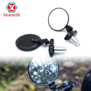 Factory Price Round CNC Aluminum Motorcycle Rearview Mirror for 7/8'' 22mm Handlebar - Hot Sale
