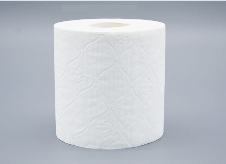 Papel de lenço de papel higiênico branco