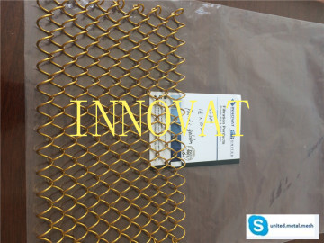 Beautiful decorative metal Aluminum Chain Link Curtain